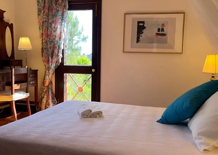 فيلة Quinta Acacias Perto Do Meco سيسيمبرا